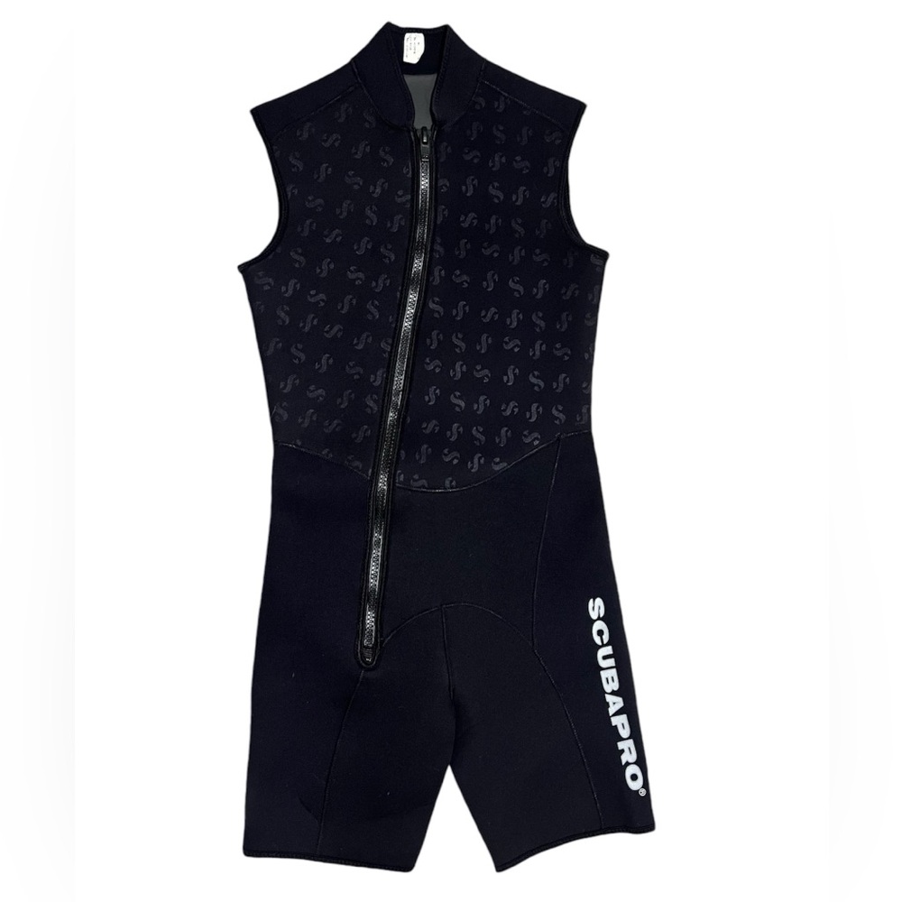 SCUBAPRO Shorty Sleeveless Full Front Zipper Neoprene Wetsuit Size ML